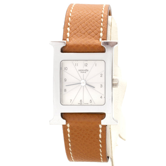 Hermès Heure H HH1.210 watch Bracelet Epsom Gold