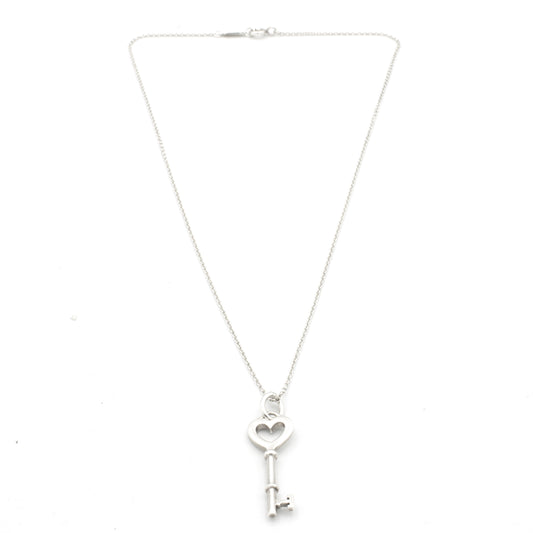 Tiffany & Co Key Heart necklace