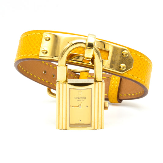 Kelly Watch Bracelet Epsom Yellow