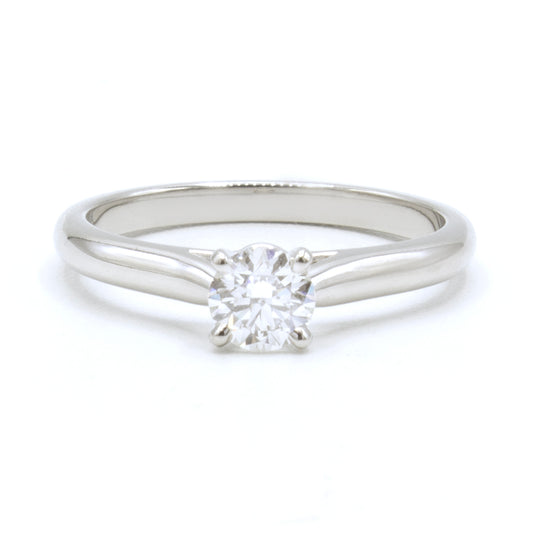 Cartier Solitaire ring 0,34ct Sz 49