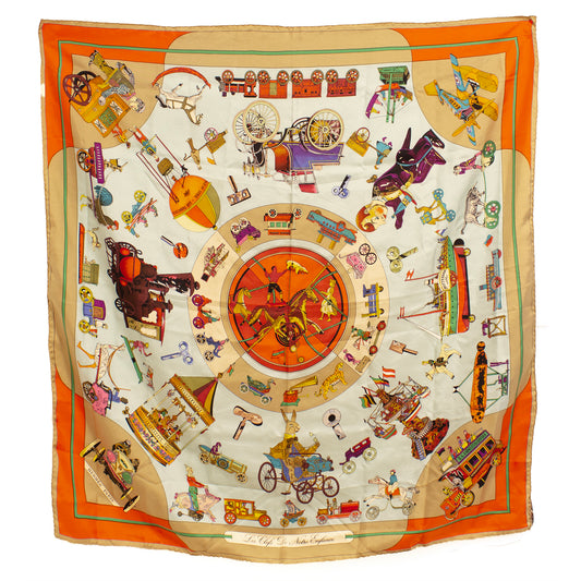 Hermes Carré 90 silk scarf