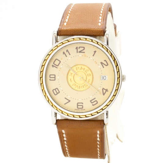 Hermès Sellier 32mm watch