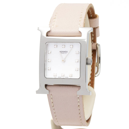 Hermès Heure H HH1.210 diamonds watch