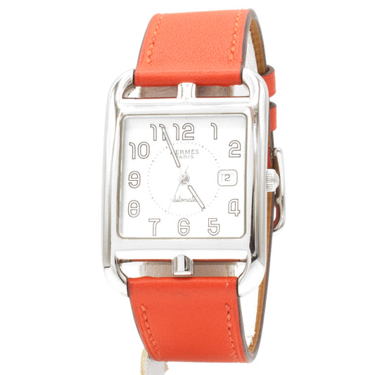 Hermès Cape Cod CC1.710 watch bracelet coral