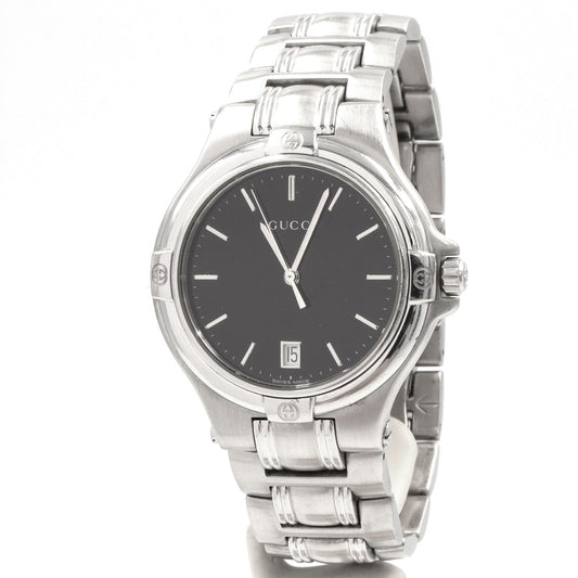 Gucci 9040M steel watch