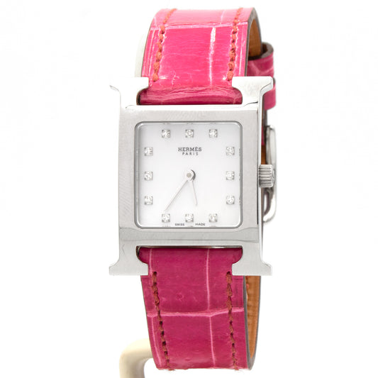 Hermès Heure H HH1.210 diamonds watch