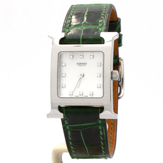 Hermès Heure H HH1.210 diamonds watch