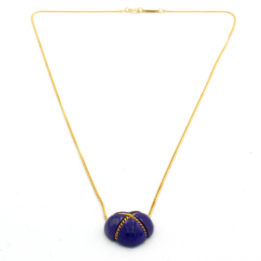 Tiffany & Co Lapis-lazuli 18K necklace