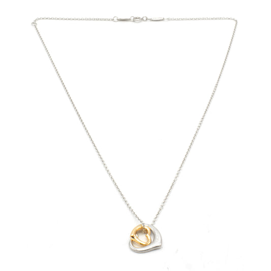 Tiffany & Co Open Heart Elsa Peretti necklace
