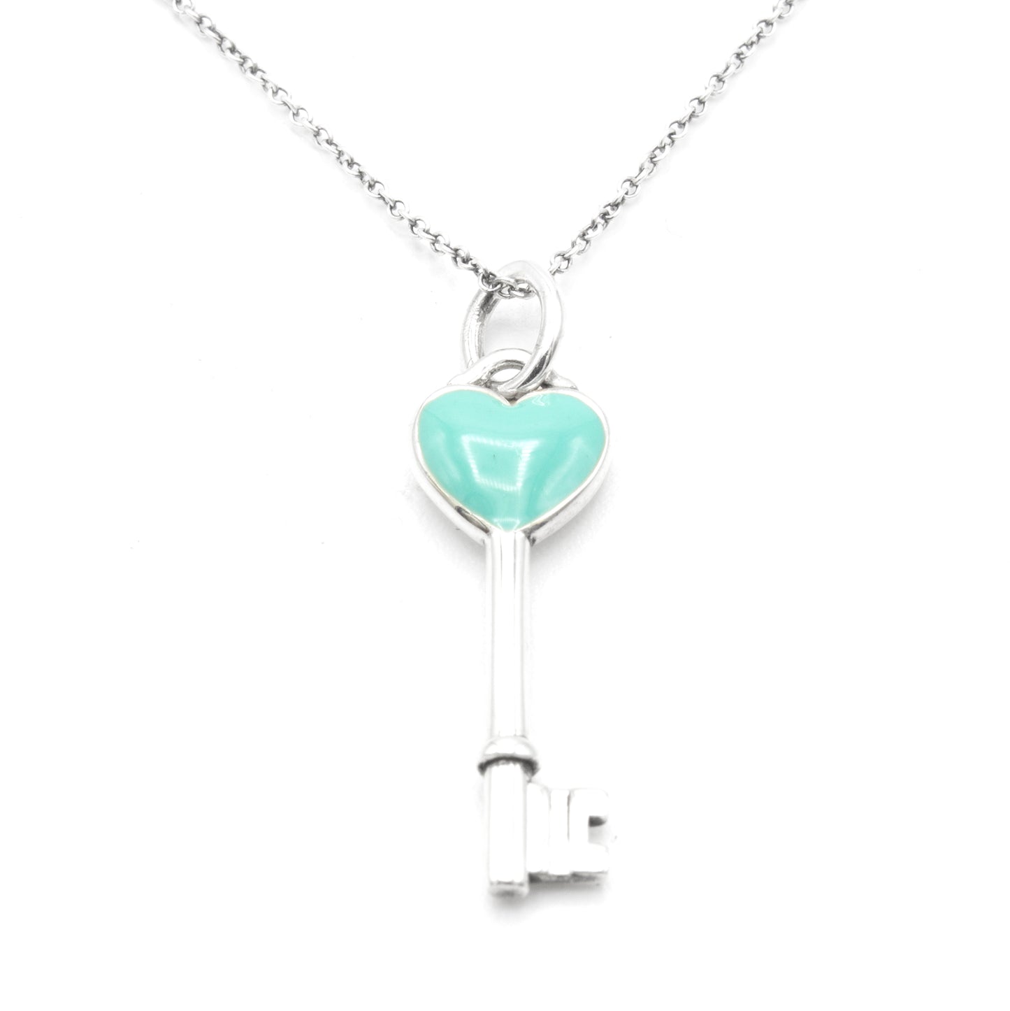 Tiffany & Co Key Heart necklace