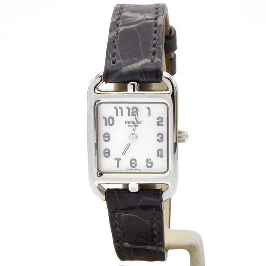 Hermes Cape Cod CC1.190 18K white gold watch
