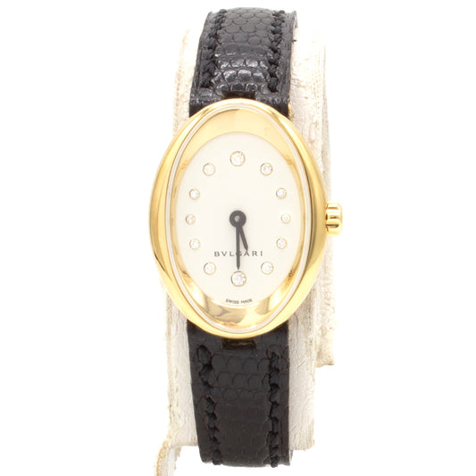 Bulgari Oval 18K watch