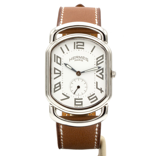 Hermès Rallye RA1.810 watch bracelet barenia