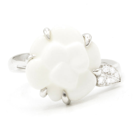 Chanel Camelia ring Size 49