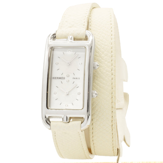 Hermes Cape Cod CC3.210 diamonds watch