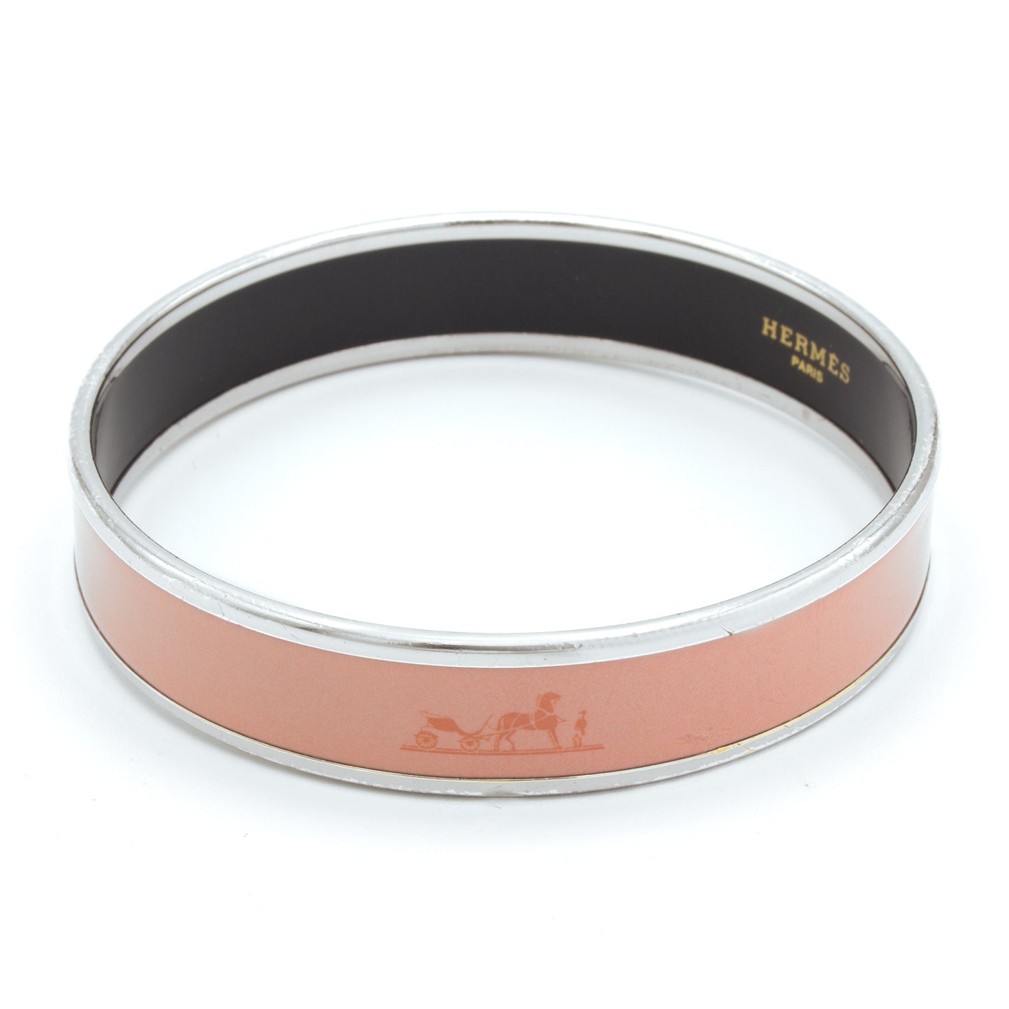 Hermès Calèche bracelet rose