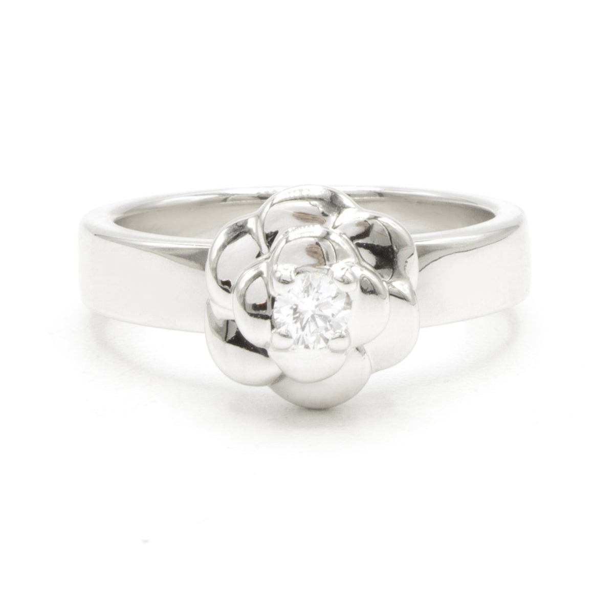 Chanel Camelia ring SIZE 47,5