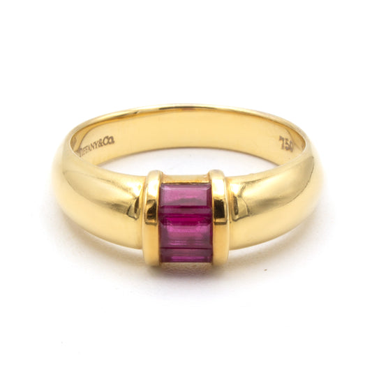 Tiffany & Co rubies ring SIZE 50