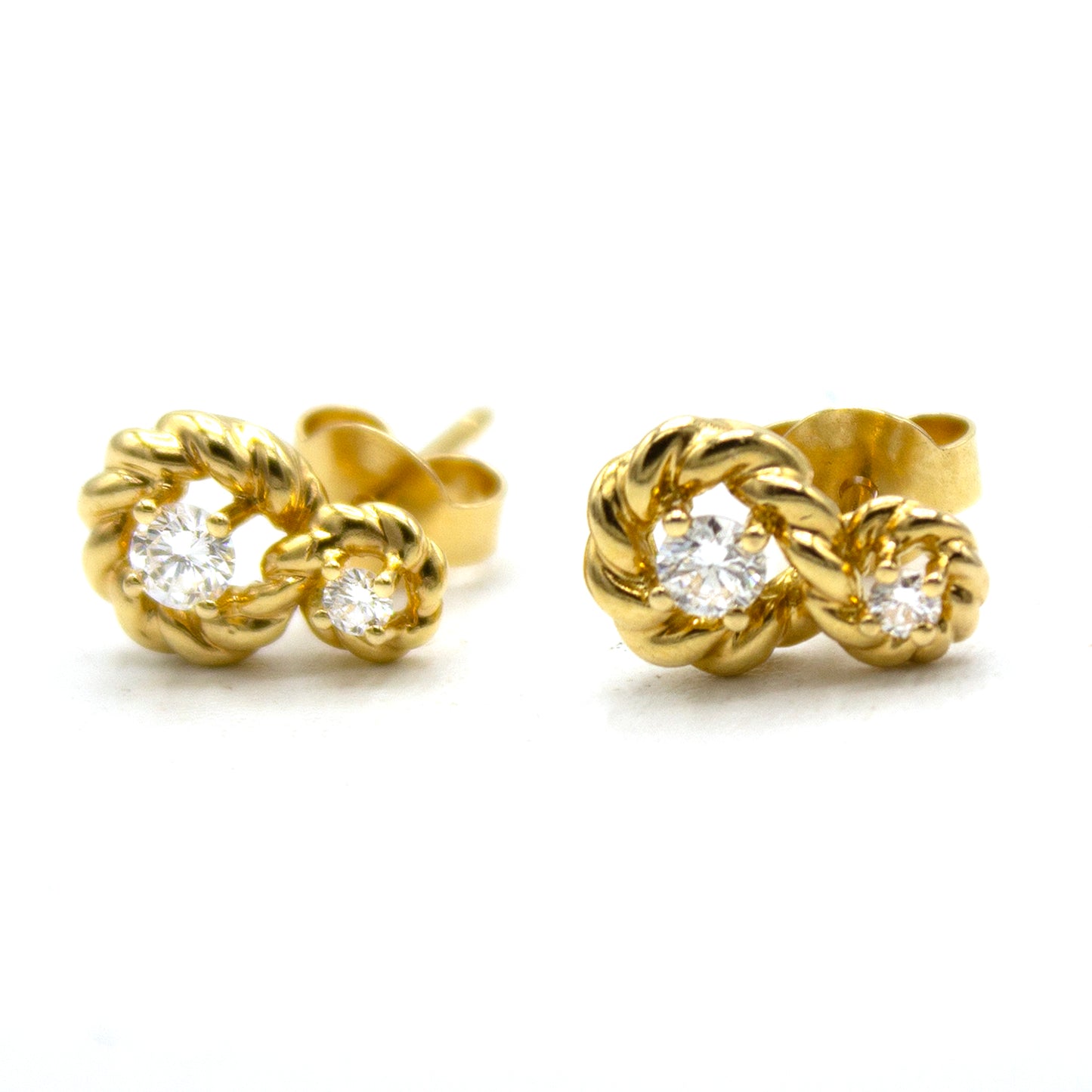 Tiffany & Co Twist Infinity earrings