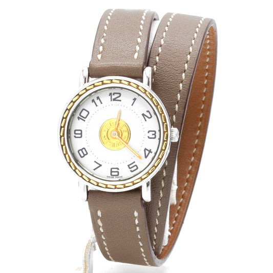 Hermès Sellier 24mm watch