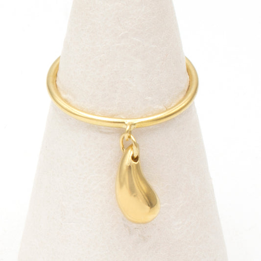 Tiffany & Co Teardrop 18K ring SIZE 51