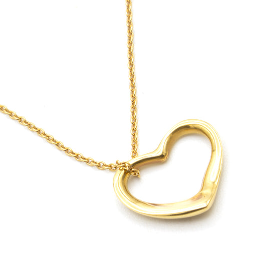 Tiffany & Co Open Heart 18K necklace