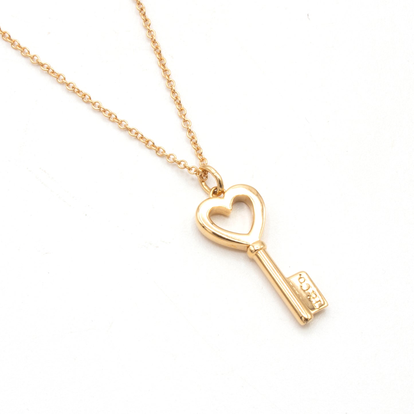 Tiffany & Co Clé Coeur Clés necklace