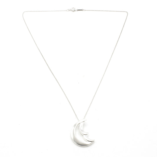 Tiffany & Co Crescent Moon necklace