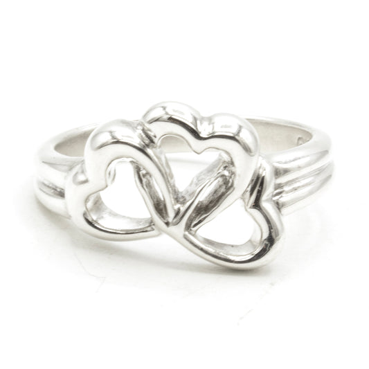 Tiffany & Co Triple Heart ring