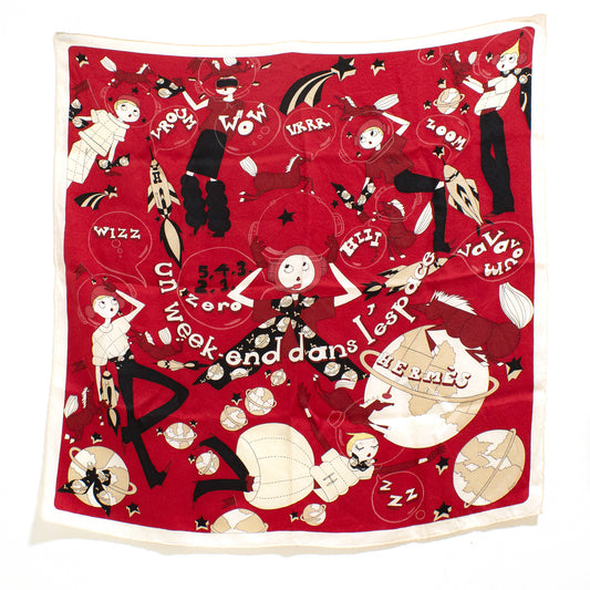 Hermes Carré 70 silk scarf