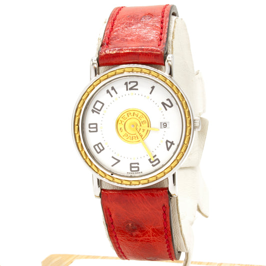 Hermès Sellier 27mm watch