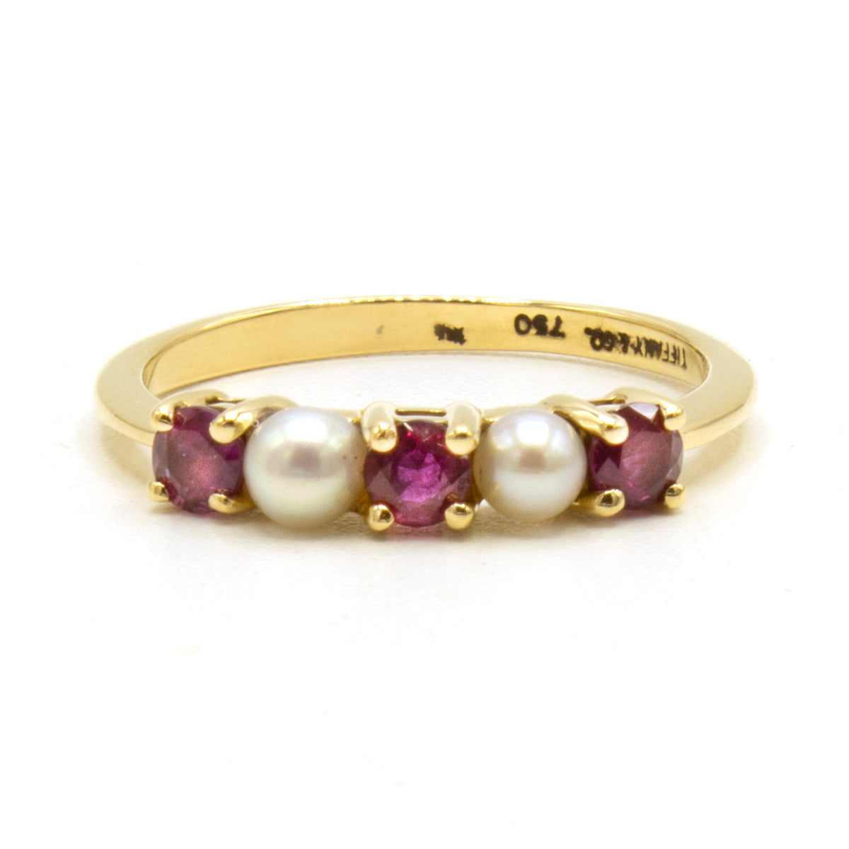Tiffany & Co. rubies ring SIZE 50