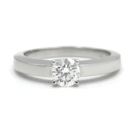 Cartier Solitaire declaration ring 0,46ct Sz 48