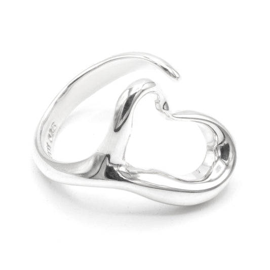 Tiffany & Co Open Heart ring SIZE 51