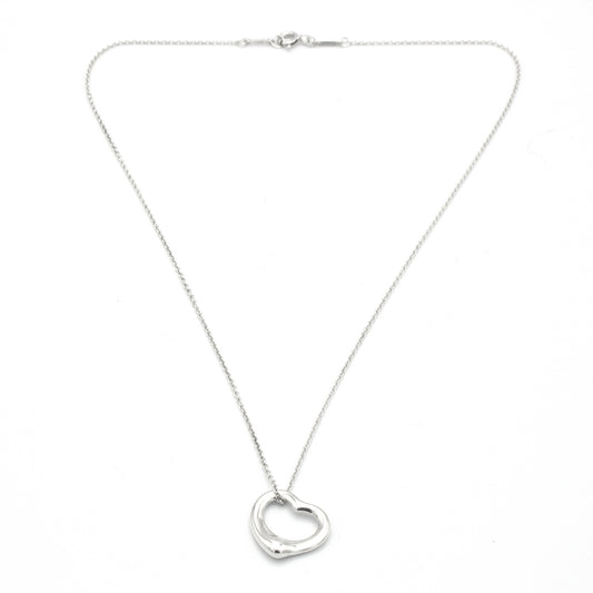Tiffany & Co Open Heart 15mm necklace