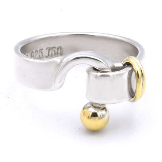 Tiffany & Co Hook & Eye ring SIZE 48,5
