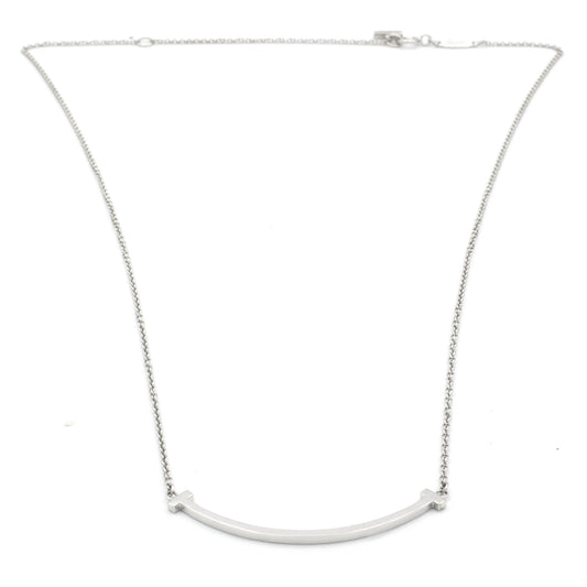 Tiffany & Co T Smile 18K necklace