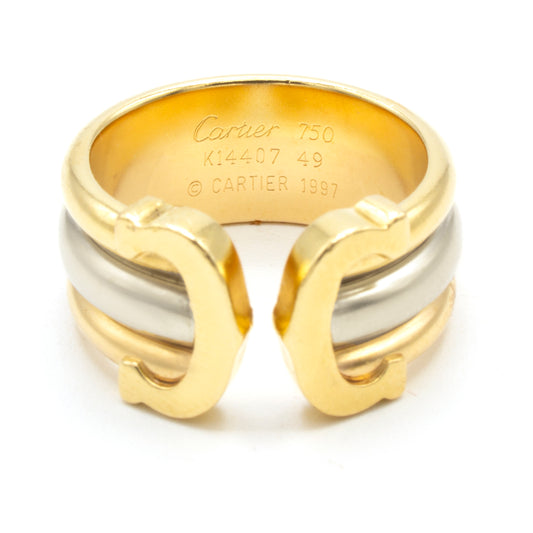 Cartier Double C ring SIZE 50