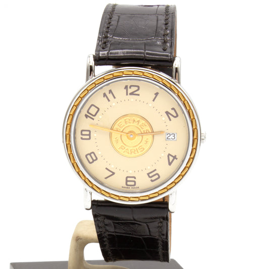 Hermès Sellier 32mm watch