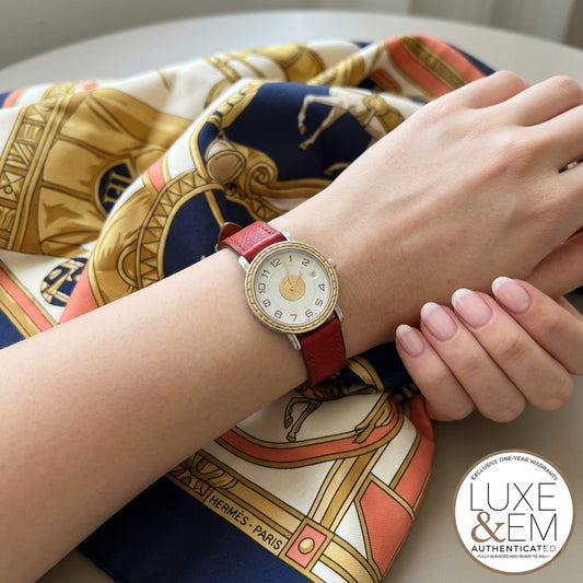 Hermès Sellier 24mm watch