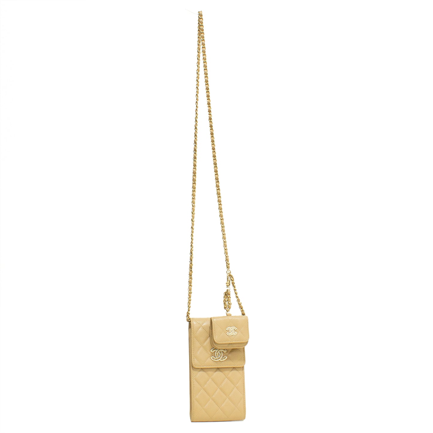 Chanel Matelassé iPhone Airpods case