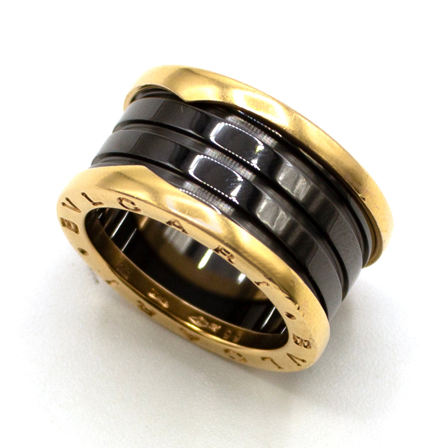 Bulgari B.Zero1 18K ceramic ring
