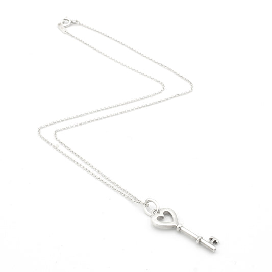 Tiffany & Co Key Heart necklace
