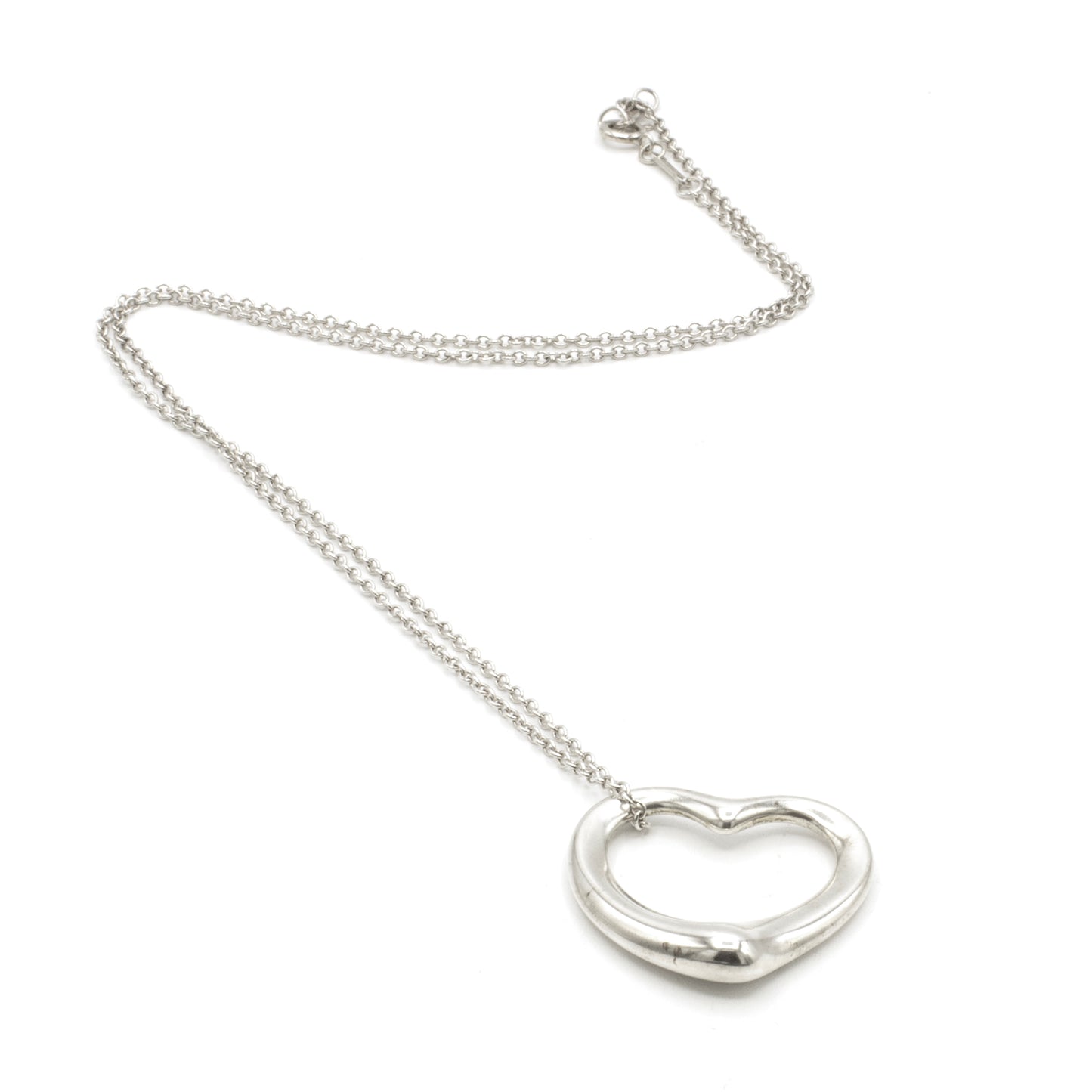 Tiffany & Co Open Heart Necklace - Large Size