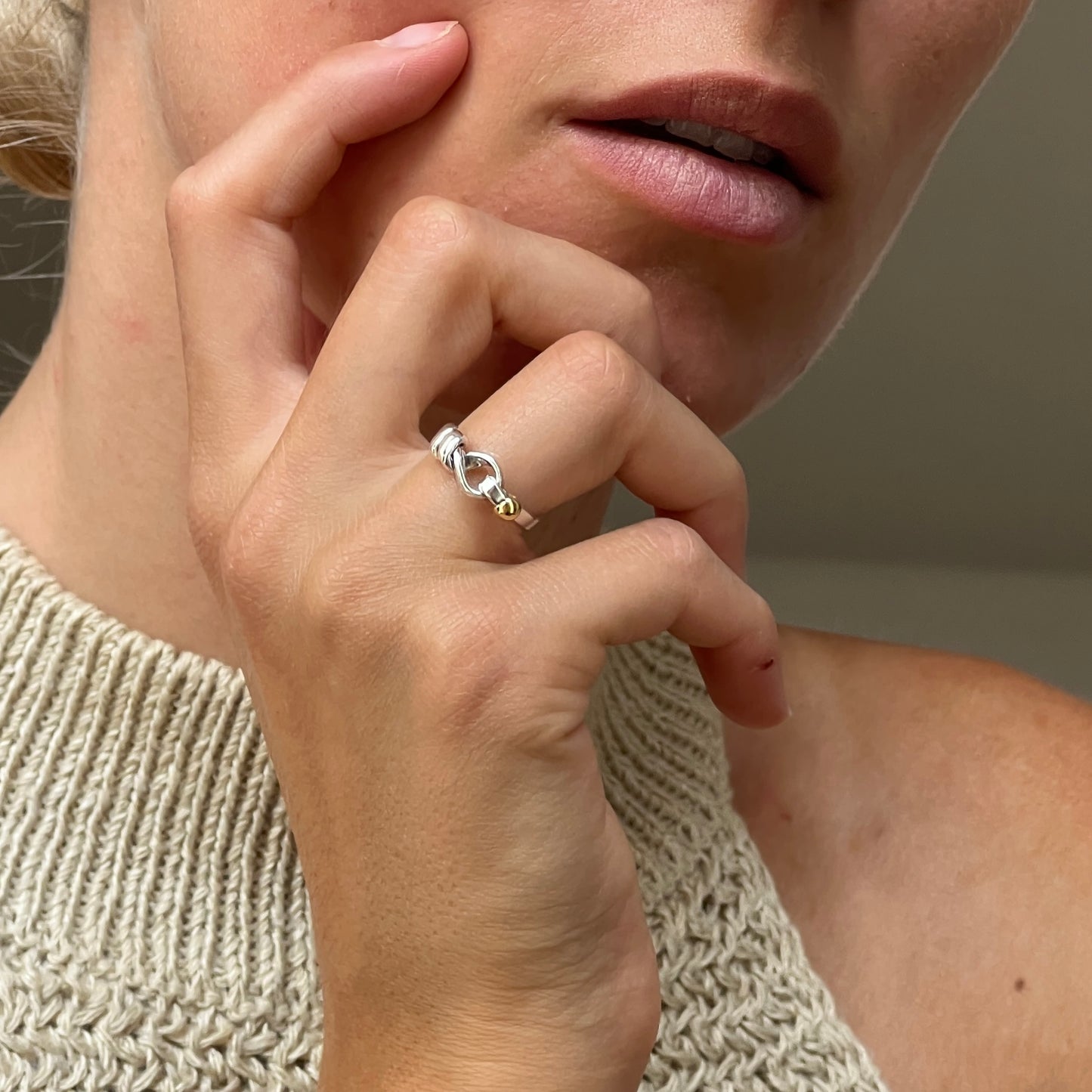 Tiffany & Co Hook ring SIZE 51