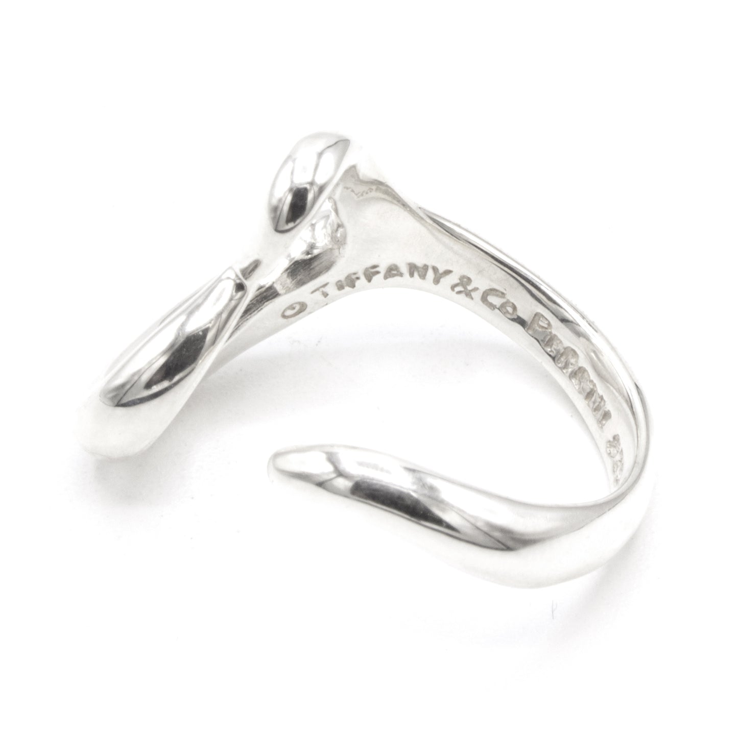 Tiffany & Co Open Heart ring SIZE 51