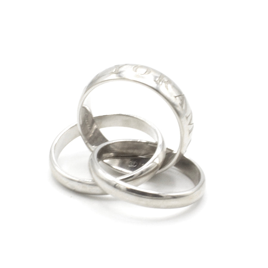 Cartier Or, Amour et Trinity ring SIZE 46