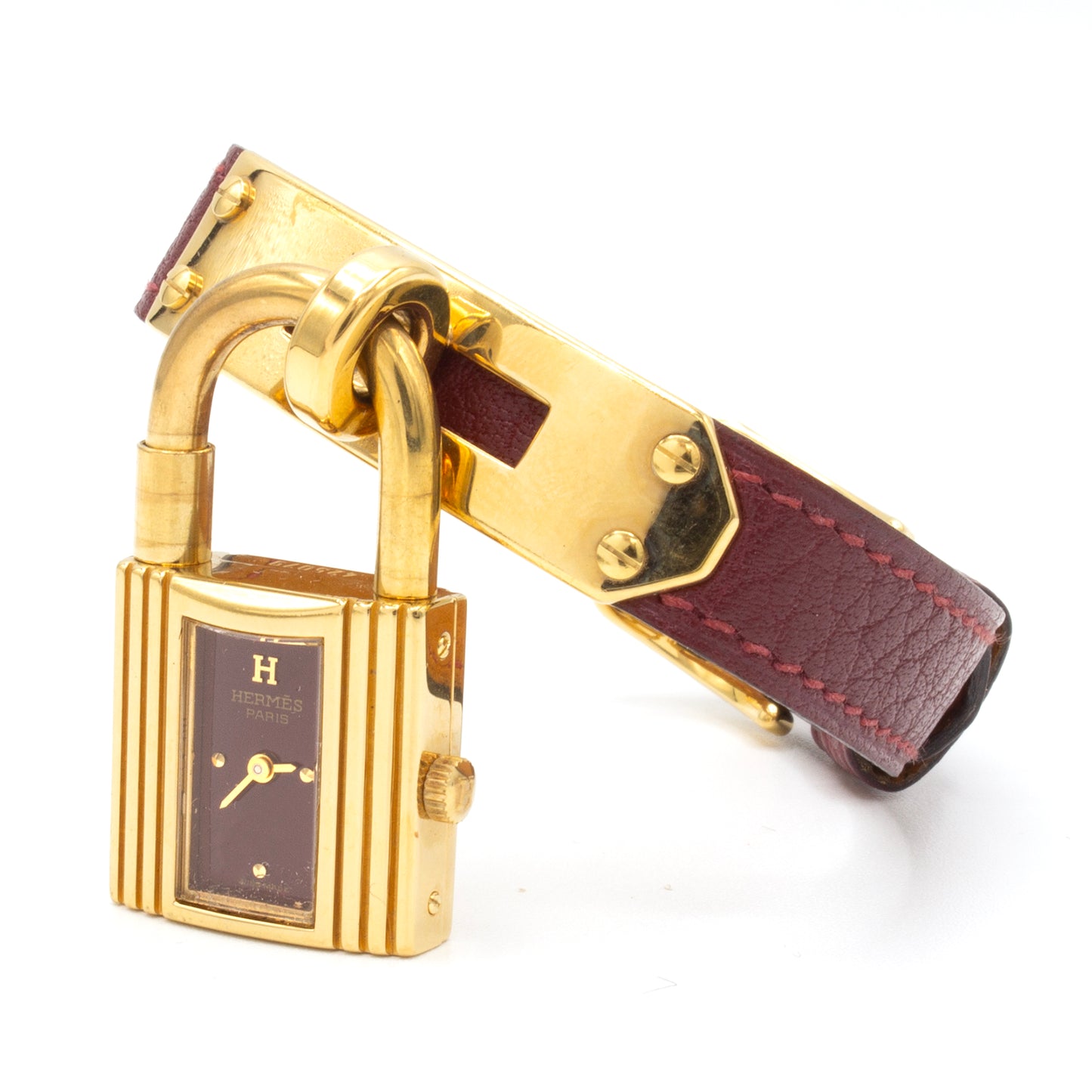 Hermès Kelly plaque or watch