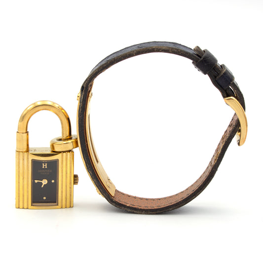 Hermès Kelly plaque or watch