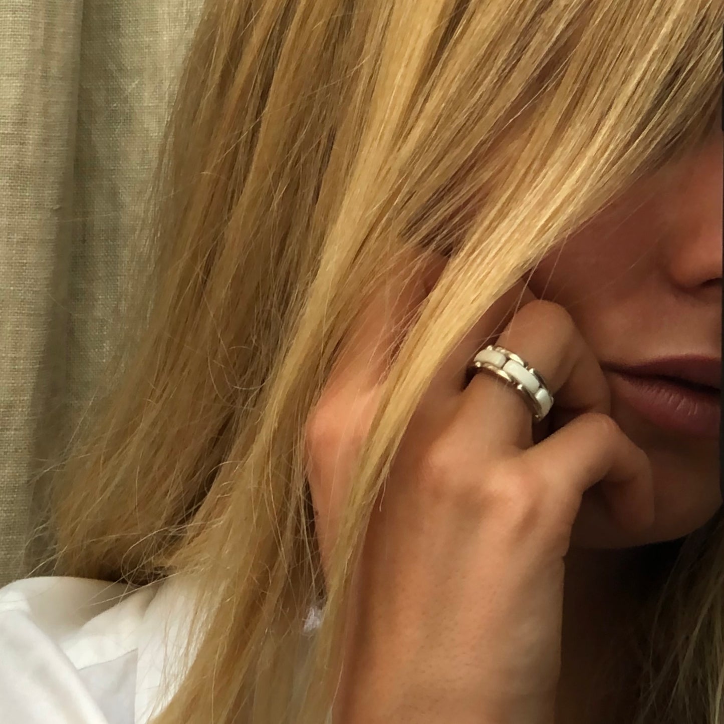 Chanel Ultra ring Sz 53